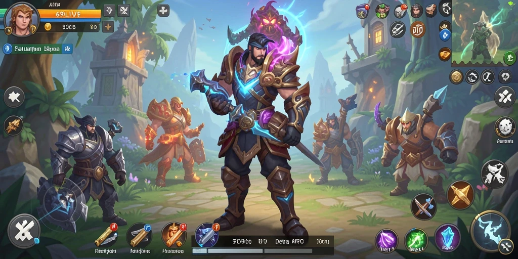 Gameplay seru dalam dunia ARPG yang menakjubkan.