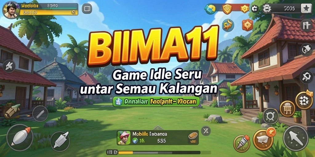 Tampilan gameplay BIMA11 yang menarik dan menawan.