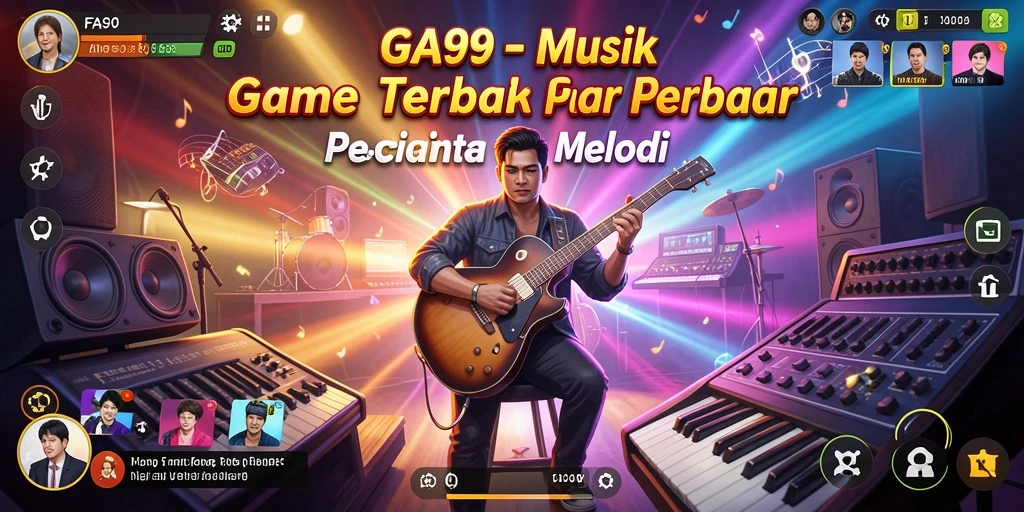 Gameplay musik yang seru dan interaktif dalam FA99.