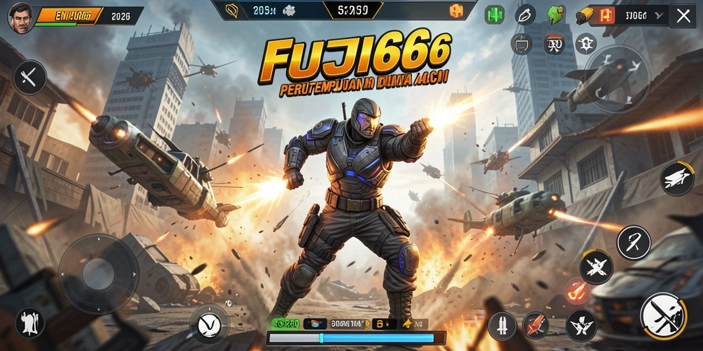 Gameplay seru dalam FUJI66 dengan pertempuran aksi intens.