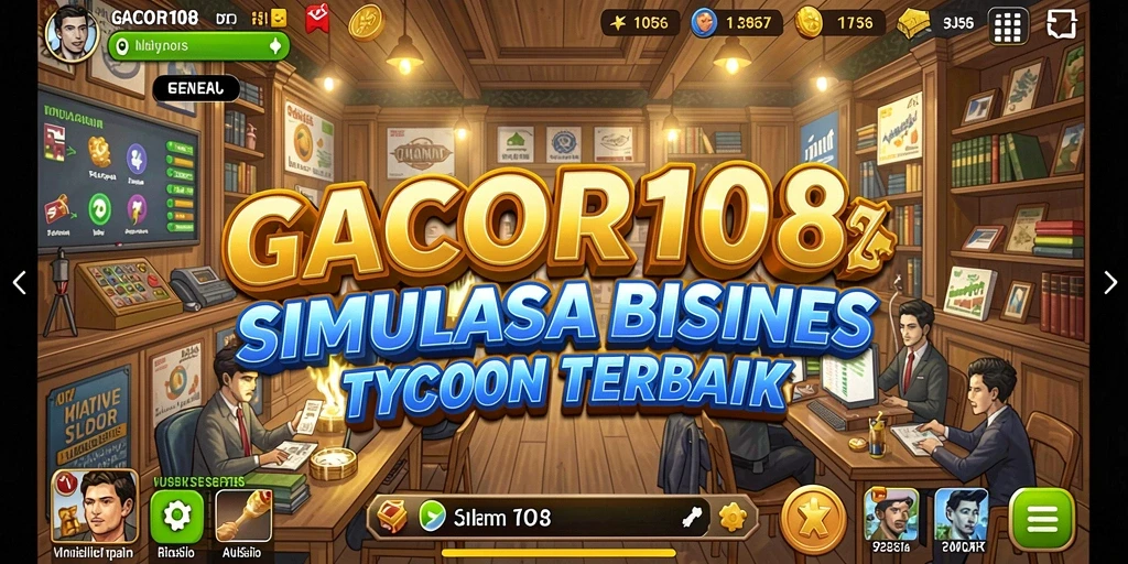 Screenshot utama GACOR108 menampilkan gameplay Tycoon yang seru.