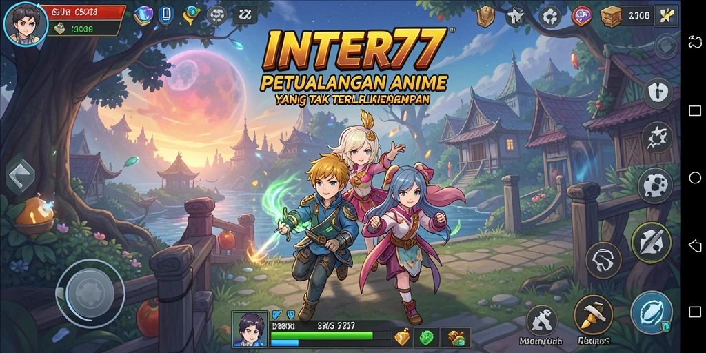 Tampilan gameplay menakjubkan dari INTER77 yang penuh aksi.