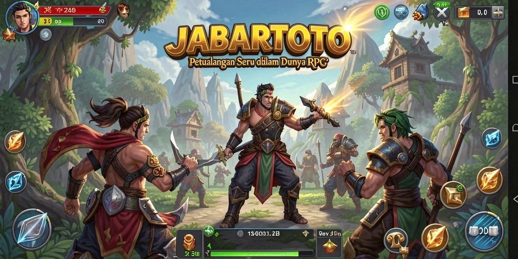 Tampilan gameplay JABARTOTO yang penuh aksi dan strategi.