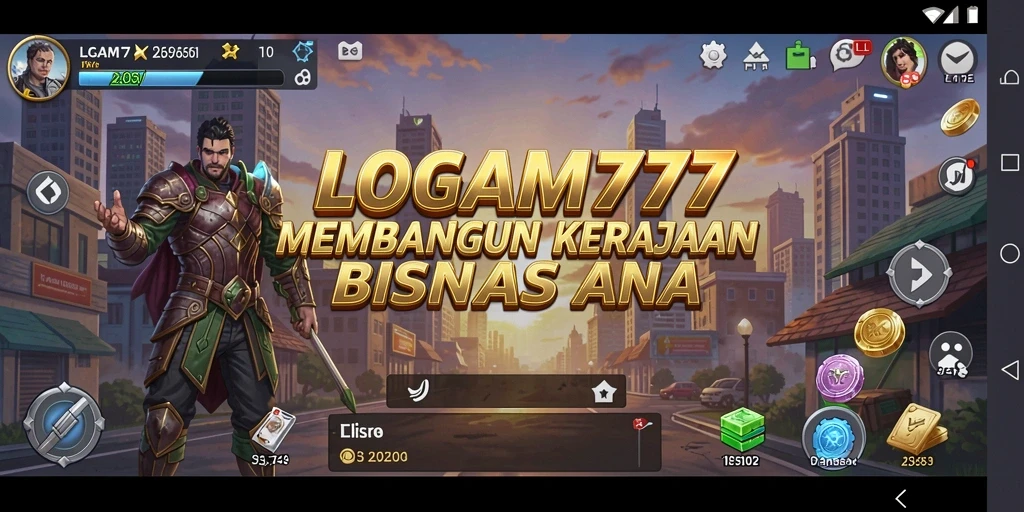 Tampilan permainan LOGAM777 yang menarik saat membangun bisnis.