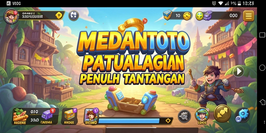 Tampilan seru gameplay Arcade di MEDANTOTO.