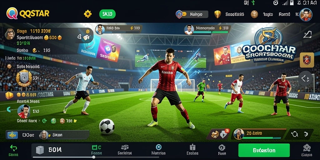 Tampilan screenshot gameplay Sportsbook di QQSTAR.
