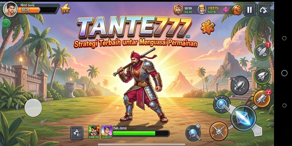 Tampilan gameplay TANTE777 yang menegangkan dan penuh strategi.