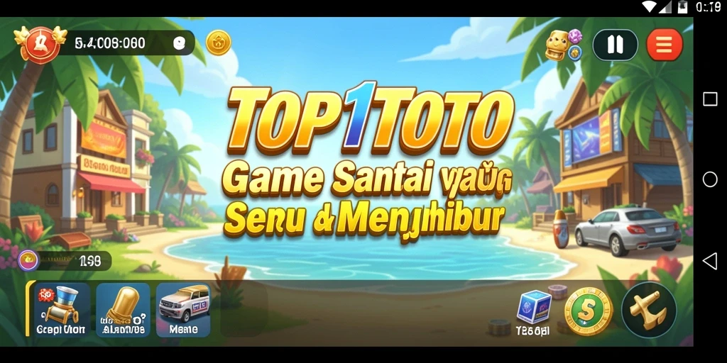 Gameplay TOP1TOTO yang seru dan penuh warna.