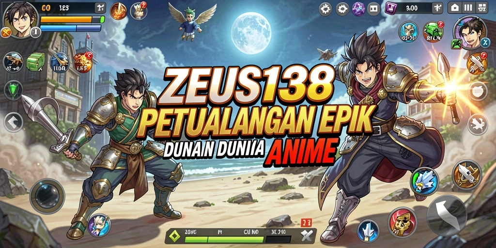 Gameplay seru di ZEUS138 dengan karakter Anime favorit.